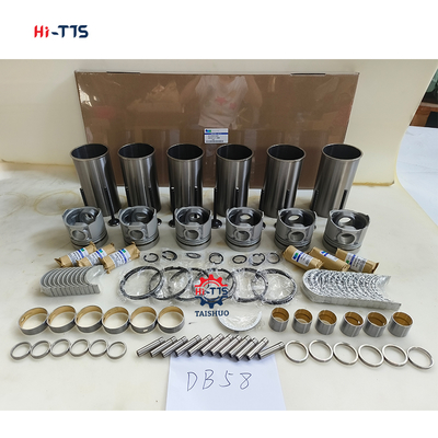 Excavator DH220-7 Engine DB58 Kit Overhaul Kit Liner Kit Piston 6 silinder 65.02501-0416
