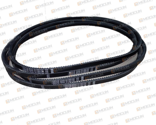 Harga bagus Black Circle Engine Fan Belt Deutz Timing Belt Replacement 01180150 Sampel Tersedia on line
