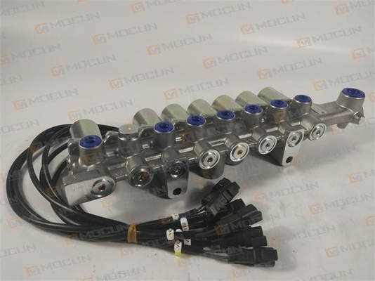 Harga bagus Double Break Excavator Solenoid Valve Assy Untuk Pompa Hidrolik Excavator 207-60-71310 PC300-7 on line