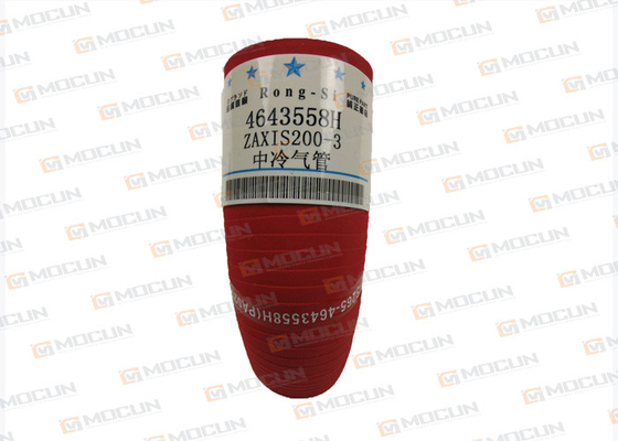 Harga bagus 4643558H Bagian-bagian Mesin Excavator Silikon Karet Selang Pipa Pendingin Udara Untuk ZX200-3 on line