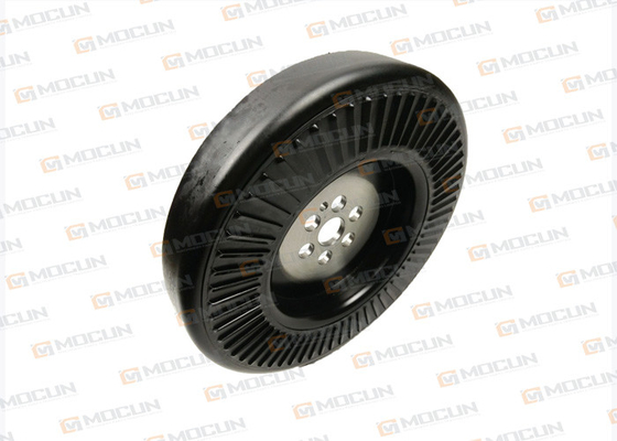 Harga bagus 5268643 6D107 Bagian-bagian Mesin Excavator Crankshaft Getaran Damper Shock Absorber on line