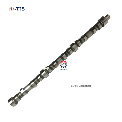 Harga bagus Camshaft Mesin 6D34 Paduan Baja Tempa ME086145 ME081737 on line