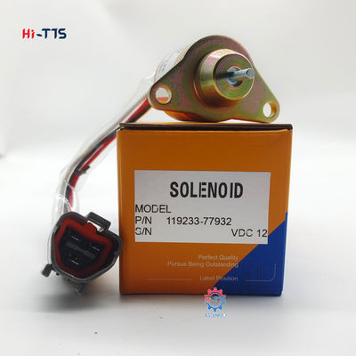 Harga bagus Solenoid Stop Bahan Bakar 4TNV88 4TNE84 119233-77932 YM119233-77932 12V 24V on line