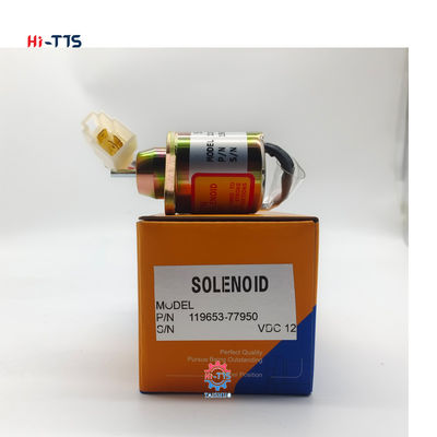 Harga bagus Solenoid Stop Bahan Bakar 4TNV88 4TNE84 12V 24V 119653-77950 YM119653-77950 119233-77932 YM119233-77932 on line