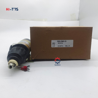 Harga bagus Klep solenoid asli excavator 0E52318 24V Klep solenoid mati on line