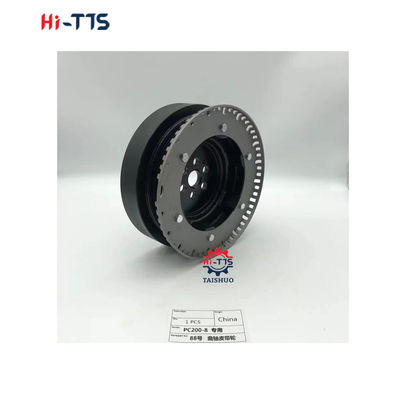 Bagian mesin PC200-8 PC240-8MO 6D107-2 Pulley Crankshaft 6738613170