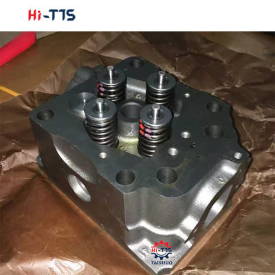 OM501 Mesin Mercedes Benz Silinder Head Assembly dengan Konstruksi besi cor