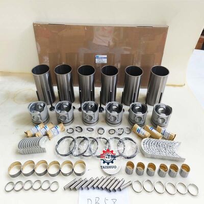 DB58 Cylinder Liner kit 65.02501-0416 65.02503-8058 65.01201-0068 Mesin Rebuild Kit Untuk Bagian Mesin Diesel