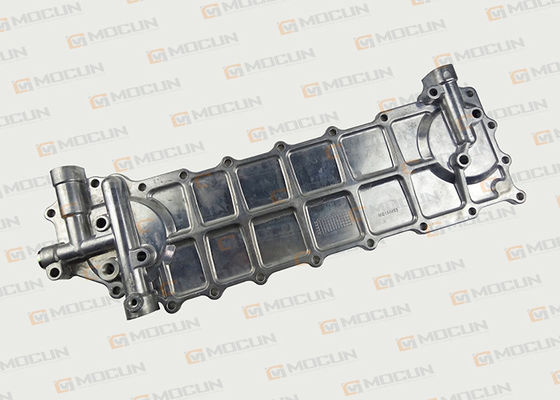 Harga bagus 6D22 ME054549 Oil Cooler Cover Untuk Mitsubishi / Fuso Truck Parts on line