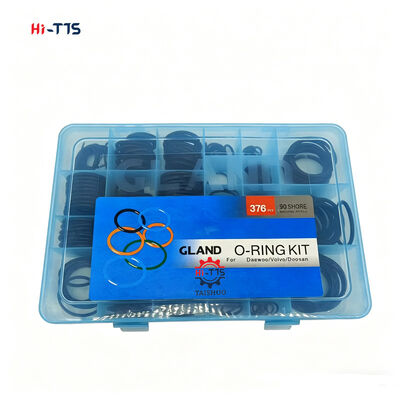 Set Kit Cincin O Ekskavator Kotak O-Ring Hidraulik Ekskavator NBR 376 Buah