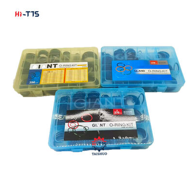 Kit O-Ring Excavator Set Excavator Hydraulic O-Ring Box Kit O-Ring Standar NBR untuk C-AT H-yundai V-olvo D-oosan