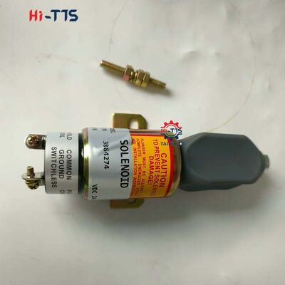Harga bagus Hi-TTS Baru 24V Fuel Shutdown Solenoid Valve 3864274 untuk NT855 KTA19 KTA38 K50 Mesin Diesel Mesin Konstruksi on line