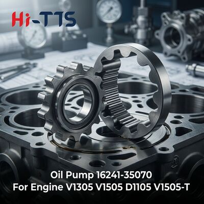 Harga bagus 16241-35070 1624135070 Pompa minyak untuk Mesin Kubota V1305 V1505 D1105 V1505-T Bagian Excavator on line