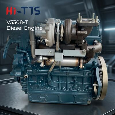 Harga bagus Kubota V3800-DI-T-ET18 Diesel Engine Assembly, Nominal 66.1kW pada 2400rpm, GB 20891-2014 Tahap, Harga Kompetitif Pabrik on line