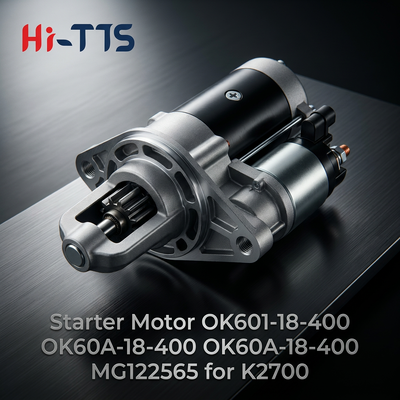 Harga bagus Bagian mesin konstruksi Motor starter 12V 2.2KW 11T 03111-4200 0K601-18-400 0K60A-18-400 untuk mesin diesel K2700 on line