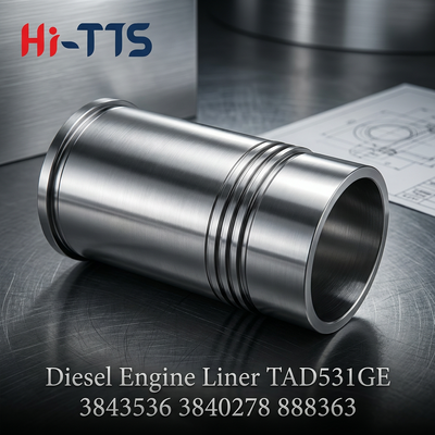 Harga bagus Liner 3843536 3840278 888363 4CYL Piston 108mm untuk Mesin Diesel Excavator TAD531GE on line
