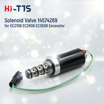 Solenoid Valve 14574269 VOE14574269 untuk Excavator EC210 EC290 EC360 EC460 Bagian Mesin Konstruksi
