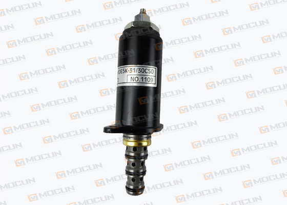 Harga bagus 24V Excavator Berhenti Solenoid Valve Assy YN35V00047F1 Untuk Kobelco SK200-8 / SK210LC-8 on line
