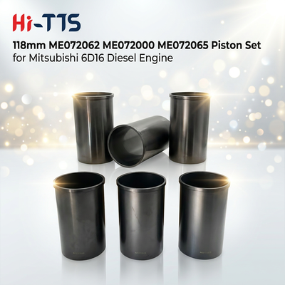 Harga bagus Cylinder Liner 6D16 ME051157 ME041102 Mesin diesel Bagian Mesin Bangunan Bagian on line