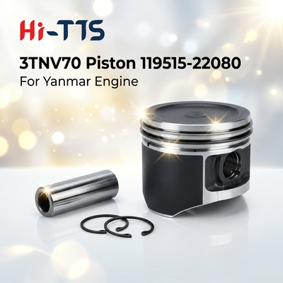 119515-22080 129515-22080 11951522080 12951522080 Piston untuk Yanmar 3TNV70 Bagian Excavator Bagian Mesin Bagian Mesin