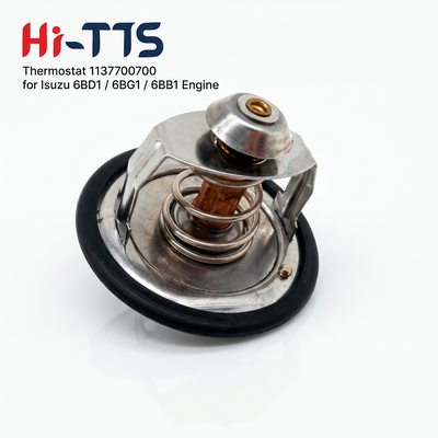 Harga bagus Termostat 1-13770070-0 1137700700 untuk Suku Cadang Ekskavator 6BD1 6BG1 6BB1 on line