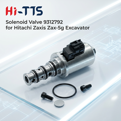 9312792 Solenoid Valve untuk ZX200LC-5G ZX210LC-5G Bagian Mesin Bangunan Excavator