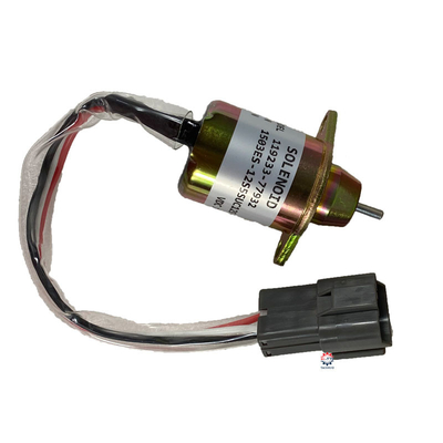 Harga bagus Bagian Excavator PC40 4TNV94 Stop Solenoid Valve Switch 119233-77932 on line