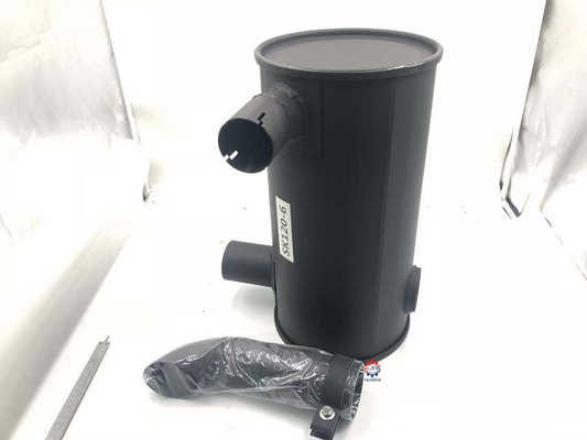 Harga bagus SK120-6 Excavator Mesin Diesel Knalpot Muffler on line